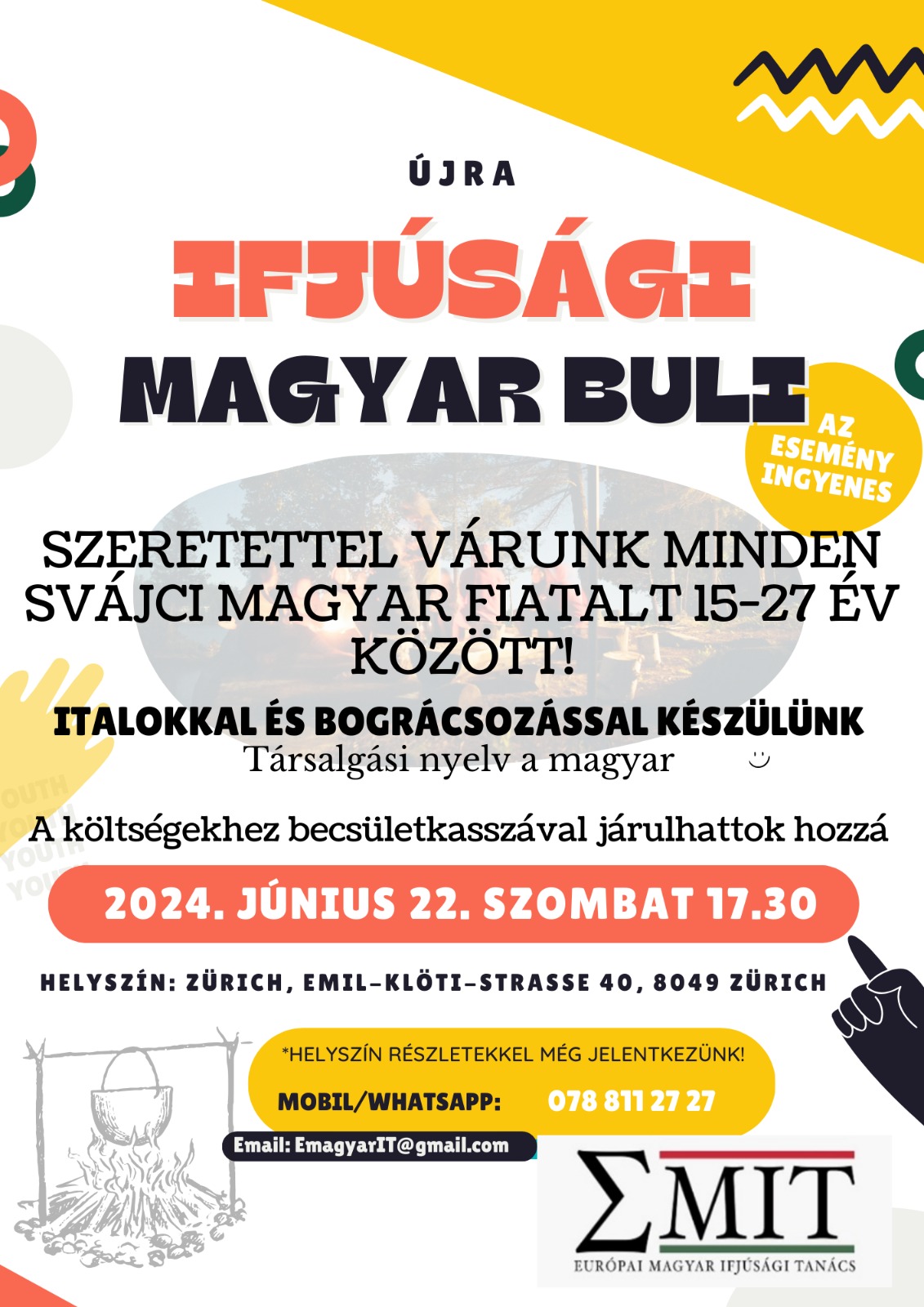 magyar buli junius